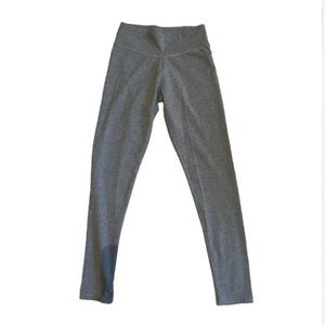 Aerie Gray Leggings Super Soft Chill Play Move Small Heather Grey 7/8 length